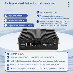 4G/8G RAM 64G/128G SSD Lưu Trữ 6 Cổng USB Hoạt Động Yên Tĩnh Intel Celeron J1900-Based Mini Máy Tính - Product Image 2