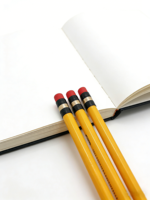 Ensemble de crayons à mine HB noirs, pointe robuste anti-casse, écriture fluide et claire, papeterie promotionnelle pour l'école, l'usage quotidien des étudiants