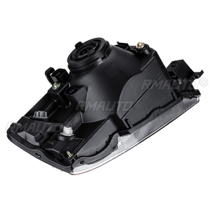 Conjunto de Faros Delanteros para Mitsubishi Pajero Montero 2000-2006, con Bombillas LED, Lentes de PC Negras, Izquierdo y Derecho - Product Image 6