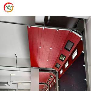 <span class=keywords><strong>Porte</strong></span> <span class=keywords><strong>sectionnelle</strong></span> industrielle rouge de Fire-Engine <span class=keywords><strong>pour</strong></span> caserne de pompiers, isolation, coupe-feu, résistant au vent, OEM - Product Image 3