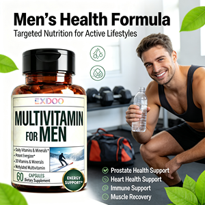 Integratore Multivitaminico Premium per Uomini con Vitamina K2, <span class=keywords><strong>D3</strong></span>, Calcio e Magnesio per Densità Ossea, Benessere della Prostata e Protezione Antiossidante - Product Image 6