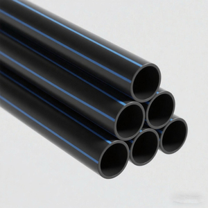 4 אינץ שחור פס גליל hdpe צינור משומן צינור לשימוש תעשייתי היתוך שימוש בתחת היתוך תואם iso תקן רעיל 50-200 מ "מ אין ריח - Product Image 3