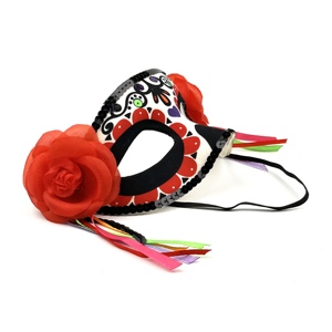 Effrayant Classique MASKl-like Mexicain Jour de la Terre Festival Masque Costume Accessoires - Product Image 3