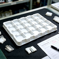 Plateau thermoformé sous vide à cavités personnalisées pour composants électroniques grand public – Protection et manutention