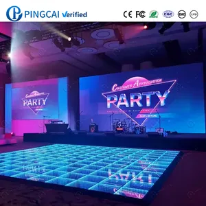 PINGCAI location extérieure d'écrans d'affichage à LED polychrome pour scène extérieure mur vidéo LED P3.91 P4.81 location d'écrans LED