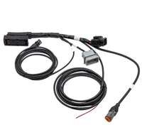 Harnais de câblage de signalisation de batterie sur mesure pour véhicules lourds OEM, assemblage de câbles automobiles haute intensité pour camions et engins de construction