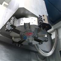Machine de tour vertical robuste VTC650 tour vertical CNC avec axe c