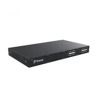 Sistema IP PBX escalable Yeastar S100 Asterisk, solución de sala de conferencias VoIP para pequeñas y medianas empresas, admite de 100 a 200 usuarios, FCC/CCC/RoHS