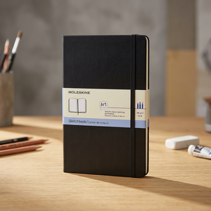 Carnet de croquis Moleskine, formats A4/A3/A5/A6, papier pour peinture à l'aquarelle, couverture en cuir/PVC, cadeaux, promotions, imprimé - Product Image 3