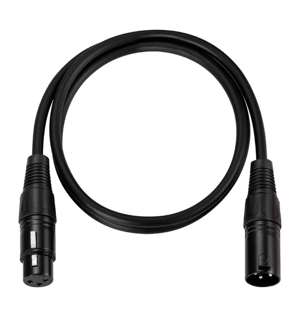 RZ XLR Connector 3 Pin Dmx512 Extension Stage Lighting Signal Cable for LED Par Moving Head Light
