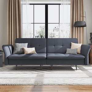 Japon tarzı antika Futon <span class=keywords><strong>Knockdown</strong></span> cabrio çekyat depolama ile oturma odaları yatak odası ev mobilya için popüler - Product Image 3