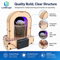 Kit d'éclairage multispectral pour plantes, projet scientifique DIY Arduino STEM avec capteur de lumière pour expériences végétales scolaires LT-YZ0106