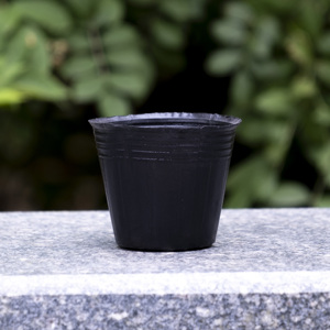 Vente en gros de gobelet de pépinière rond en <span class=keywords><strong>plastique</strong></span> PEHD noir épais et durable anti-âge pour ferme en plein air - Product Image 3