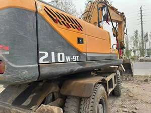 Excavadora de ruedas Hyundai 210w-9 usada fabricada en Corea-Excavadora 210w-9 de segunda mano con rodamientos duraderos - Product Image 3