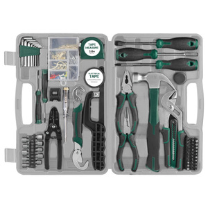 Juego de Herramientas para Reparaciones del Hogar Hi-Spec, Kit de Herramientas Manuales de Acero al Carbono de 166 Piezas para Mantenimiento del Hogar - Product Image 5