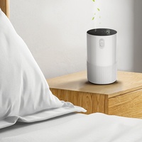 Tragbarer schnur loser intelligenter digitaler Touchscreen Mini-USB-Aroma diffusor Wasserloses ätherisches Öl für ätherisches Autozubehör