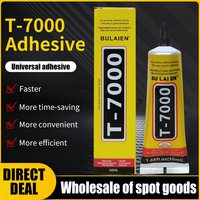 Fabricant en gros T7000-50ml accessoires de téléphone mobile bricolage colle noire T7000