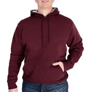 Sweat-shirts à capuche 100 % coton de haute qualité, colorés, personnalisables avec logo, épais, lourds, surdimensionnés, vierges, à enfiler - Product Image 1