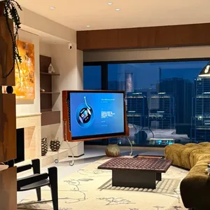 Скандинавская европейская тумба под телевизор из массива тика, передвижная, в стиле ретро, для небольшой квартиры, спальни, отеля, гостиной, домашняя мебель - Product Image 4