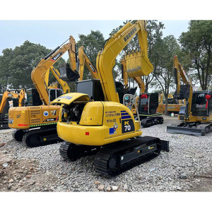 รถขุดไฮดรอลิกแบบตีนตะขาบ Komatsu PC70-8 มือสอง ผลิตในญี่ปุ่น ประสิทธิภาพการทำงานสูง น้ำหนัก 7.8 ตัน รถขุดโคมาสึ PC70-8 - Product Image 5