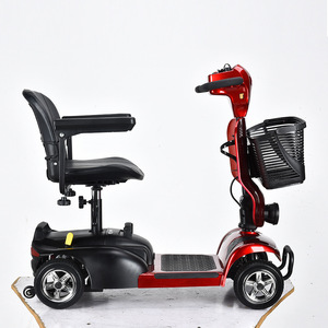 Scooter Eléctrico Aichikang X-02D 12V con Autonomía de 15 km, Rojo, de Cuatro Ruedas, para Uso de Personas Mayores - Product Image 2