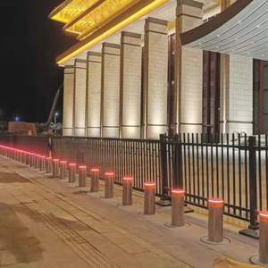 Dissuasori idraulici retrattili automatici in acciaio inox residenziale vialetto auto dissuasore barriera di traffico - Product Image 5