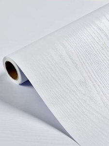 PVC Grain de bois peler et <span class=keywords><strong>coller</strong></span> papier peint auto-adhésif amovible Contact papier planche pour armoires <span class=keywords><strong>vinyle</strong></span> décor Film protecteur - Product Image 2