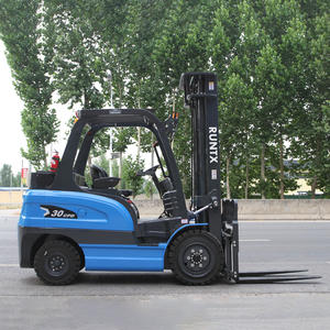 2トン2.5トン3トン3.5トン最大電気3輪フォークリフト国際ブランドコントローラーエコノミーポータブルフォークリフトCE - Product Image 4