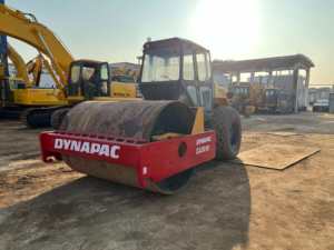 ใช้เครื่องบดอัดดินแบบดรัมเดี่ยว Dynapac CA25D สำหรับงานก่อสร้าง - Product Image 2