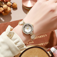 Jam Tangan Wanita Quartz Mewah Desain Elegan dan Mewah, Promo Panas