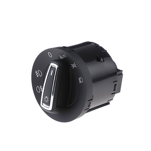 Qsf 5gg941431d Chrome tự động đèn pha chuyển đổi điều khiển ánh sáng đèn sương mù chuyển đổi cho VW GOLF MK7 Golf VII 7 TIGUAN - Product Image 2