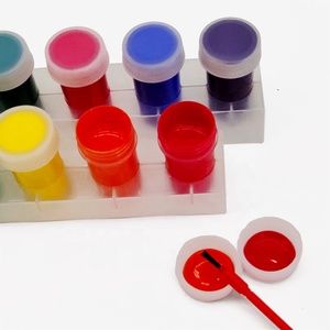 Set di 12 Colori Acrilici Lavabili in Bottiglie da 22ml, Pigmenti Non Tossici per Artisti, Bambini e Pittori Hobbisti - Product Image 4