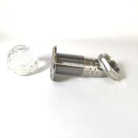 Accessoires de bateau en acier inoxydable sur mesure, sortie traversante avec raccord de tuyau, acier inoxydable 316 de qualité marine, finition polie miroir