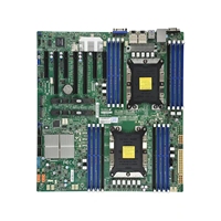 Untuk penyimpanan Supermicro Server 4U rak Server dengan soket ganda P (LGA 3647) mendukung 2nd Gen Intel Xeon komputer Server