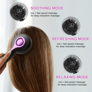 Peigne de massage électrique du cuir chevelu avec vibration pour la croissance et l'hydratation des cheveux, appareil multifonctionnel de soin des cheveux pour adultes - Product Image 4