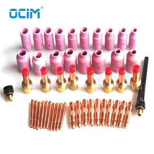 טיג ריתוך אביזר 48 יח ערכת גביע גז קוללט עבור tigg לפיד טיץ wp17/18/26 - Product Image 4