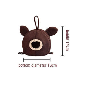 छोटे जानवरों के लिए छोटे-छोटे जानवरों को हैमस्टर गिनी सूअर के बिस्तर के लिए घर - Product Image 2