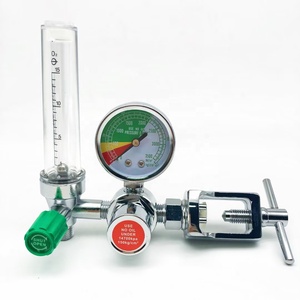 Inhalateur de régulateur d'oxygène médical de type occidental de joug de goupille 20Mpa pour le cylindre de valve CGA870 - Product Image 3