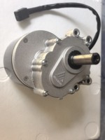 Moteur à courant continu à balais 350W 12V 24V 48V 75rpm 120rpm 180rpm 200rpm pour fauteuil roulant, moteur électrique à couple élevé