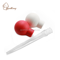 Lot de 4 pièces contenant une brosse de nettoyage et une aiguille d'injection de viande pour barbecue Poire à dinde en silicone