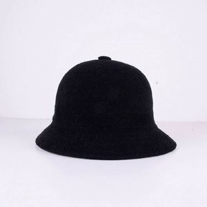 Chapeaux Bob Unisexe en Laine Douce 100% pour la Vente en Gros, Chapeaux de Pêcheur en Tissu Éponge, Logo Brodé Personnalisé, Quatre Saisons - Product Image 5