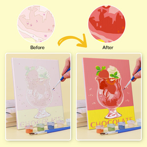 Kit de peinture par numéros personnalisé pour adultes - Ensemble de peinture par numéros personnalisé avec toile et pinceaux de qualité supérieure pour la décoration intérieure - Product Image 5