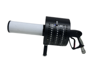 Machine à fumée et confettis à LED rechargeable 300W à haut débit avec télécommande