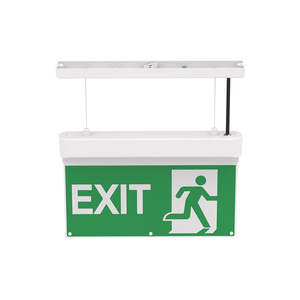 <strong>Good</strong> Quality Factory Sales Non-maintained Suspending Emergency <strong>Exit</strong> Sign Blade Emergency Escape Route Lighting Fixtures CE 30M - Product Image 5