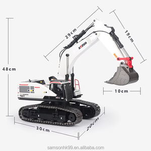 Excavadora RC 1/14 en Oferta, Vehículo de Construcción de Metal con Control Remoto - Product Image 6