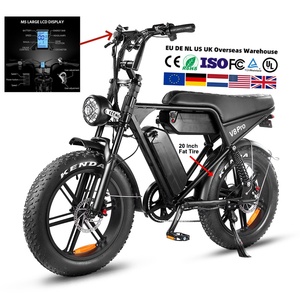 Bicicleta Eléctrica de Montaña con Llantas Gruesas para Adultos y Jóvenes V8 PRO Ruedas de 20 Pulgadas Frenos de Disco Mecánicos 7 Niveles de Velocidad - Product Image 6