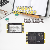 Harga SSD Internal Vaseky Msata Solid State Drive Sata Msata 64GB 128GB 256GB 512GB 1TB 2TB