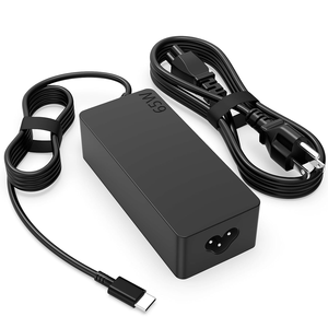 45W 65W <b>Type</b>-<b>C</b> Laptop AC <b>Adapter</b> For Lenovo HP EU US AU UK <b>Plug</b> CE RoHS UL FCC KC Certified Wholesale Supplier - Product Image 1
