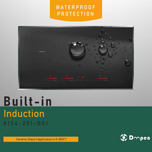 Placa de Inducción Doopen de 3 Quemadores con Control Táctil y Temporizador - Product Image 6