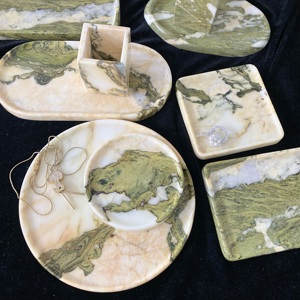 SAIDKOCC <span class=keywords><strong>le</strong></span> <span class=keywords><strong>magicien</strong></span> <span class=keywords><strong>d</strong></span>'<span class=keywords><strong>Oz</strong></span> série lumière luxe marbre plateau bijoux stockage vert aromathérapie <span class=keywords><strong>d</strong></span>écoration 10 Styles - Product Image 2